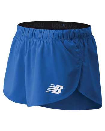 Photo de Short fendu athlétique pour femmes - New Balance - Royal - vue 1