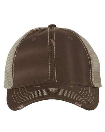 Photo de Casquette Bounty en tulle lavé à la machine - Sportsman - Fatigue/ Khaki - vue 2
