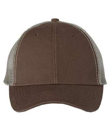 Photo de Casquette camionneur délavée - Sportsman - Brown/ Khaki - vue 2