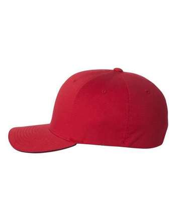 Photo de Casquette à visière sandwich - Flexfit - Red/ Navy - vue 2