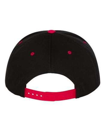 Photo of Flat Bill Cap - YP Classics - Black/ Red - view 1