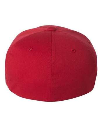 Photo de Casquette à visière sandwich - Flexfit - Red/ Navy - vue 1