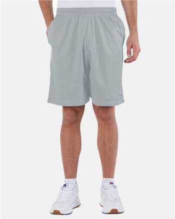 Photo de Shorts en maille polyester 9" avec poches - Champion - Athletic Grey - vue 6