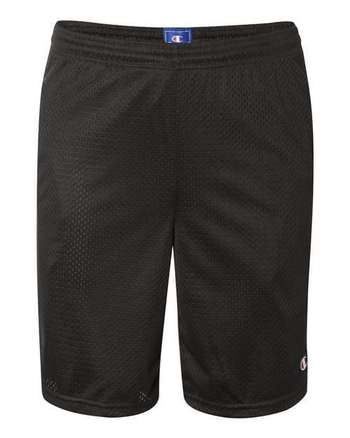 Photo de Shorts en maille polyester 9" avec poches - Champion - Noir - vue 3
