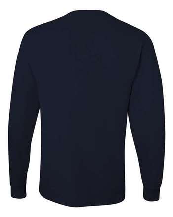 Photo de Dri-Power® T-shirt à manches longues 50/50 - JERZEES - J. Navy - vue 1