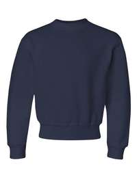Photo de Sweat-shirt ras du cou pour jeunes NuBlend® - JERZEES - J. Navy - vue 3