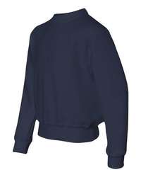 Photo de Sweat-shirt ras du cou pour jeunes NuBlend® - JERZEES - J. Navy - vue 2