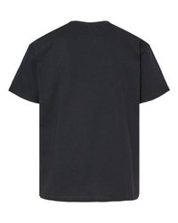 Photo de T-shirt mi-lourd pour jeunes Softstyle® - Gildan - Pitch Black - vue 2