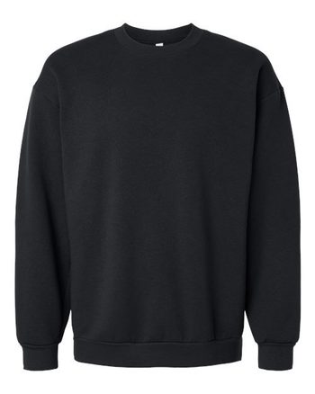 Photo de Sweatshirt Ras du Cou en Molleton ReFlex - American Apparel - Noir - vue 3