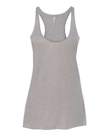 Photo of Women's Triblend Racerback Tank - BELLA + CANVAS - Athletic Grey Triblend - view 3