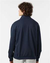 Photo of Powerblend® Quarter-Zip Pullover - Champion - Navy - view 4