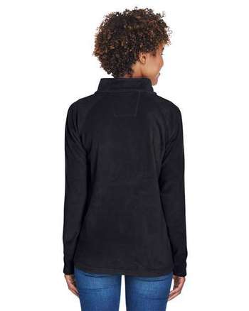 Photo of Women's Campus Microfleece Jacket - Team 365 - Black - view 3