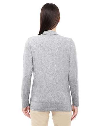 Photo of Women's Perfect Fit™ Shawl Collar Cardigan - Devon & Jones - GREY HEATHER - view 2