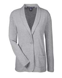 Photo of Women's Perfect Fit™ Shawl Collar Cardigan - Devon & Jones - GREY HEATHER - view 1