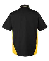 Photo of Flash IL Colorblock Shirt - Harriton - Black/ Sunray Yellow - view 2