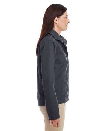 Photo of Women's Auxiliary Canvas Work Jacket - Harriton - Dark Charcoal - view 4