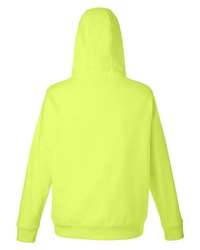 Photo of Tall ClimaBloc™ Lined Heavyweight Hooded Sweatshirt - Harriton - Safety Yellow - view 2