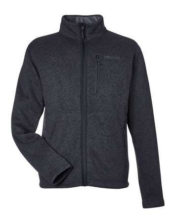 Photo of Drop Line Fleece Jacket - Marmot - Black Heather - view 3