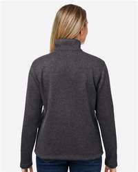 Photo of Women's Drop Line Half-Zip Jacket - Marmot - Black Heather - view 4