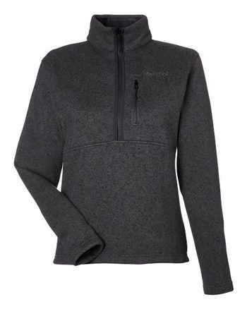 Photo of Women's Drop Line Half-Zip Jacket - Marmot - Black Heather - view 3