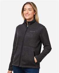 Photo of Women's Drop Line Fleece Jacket - Marmot - Black Heather - view 5