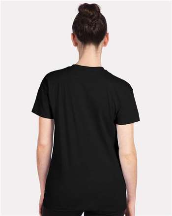 Photo of Women's CVC Relaxed T-Shirt - Next Level - Black - view 4