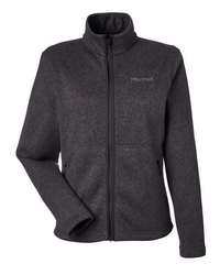 Photo of Women's Drop Line Fleece Jacket - Marmot - Black Heather - view 3