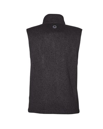Photo of Women's Drop Line Fleece Vest - Marmot - Black Heather - view 2