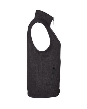 Photo of Women's Drop Line Fleece Vest - Marmot - Black Heather - view 1
