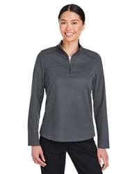 Photo of Women's Express Tech Performance Pique Quarter-Zip Pullover - North End - Carbon - view 3