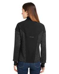Photo of Women's Passage Sweater Jacket - Spyder - Black Powder/ Black - view 3