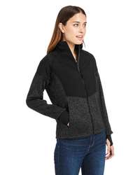 Photo of Women's Passage Sweater Jacket - Spyder - Black Powder/ Black - view 4