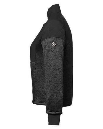 Photo of Women's Passage Sweater Jacket - Spyder - Black Powder/ Black - view 1