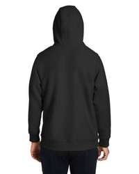 Photo of Zone HydroSport™  Heavyweight Quarter-Zip Pullover Hooded Sweatshirt - Team 365 - Black - view 4