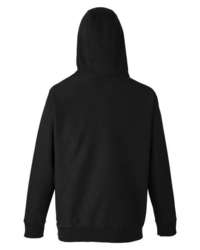 Photo of Zone HydroSport™  Heavyweight Quarter-Zip Pullover Hooded Sweatshirt - Team 365 - Black - view 2
