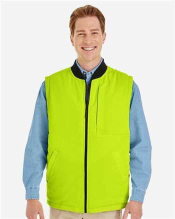 Photo de Gilet Réversible de Freezer Interactif Unisexe Dockside - Harriton - vue 4