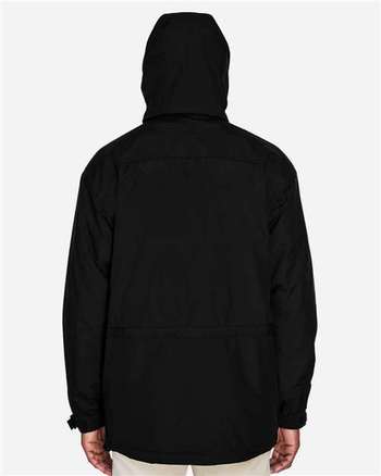 Photo of 3-in-1 Parka with Dobby Trim - North End - Black - view 3