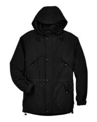 Photo of 3-in-1 Parka with Dobby Trim - North End - Black - view 2