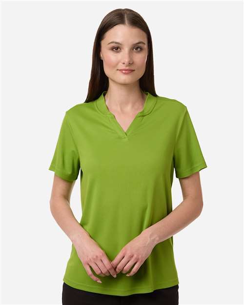 Photo of Women's Nova Performance Pique Polo - CORE365 - Acid Green - view 6