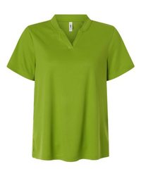 Photo of Women's Nova Performance Pique Polo - CORE365 - Acid Green - view 3