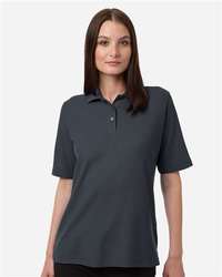 Photo de Polo Piqué CVC Maverick pour Femmes - Harriton - Dark Charcoal - vue 6