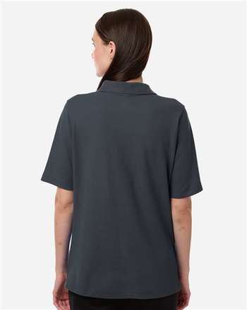 Photo de Polo Piqué CVC Maverick pour Femmes - Harriton - Dark Charcoal - vue 4