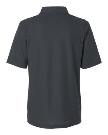 Photo of Women's Maverick CVC Pique Polo - Harriton - Dark Charcoal - view 2
