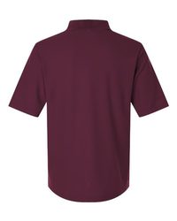 Photo of Men's Resolve CVC Performance Pique Polo - CORE365 - Burgundy - view 2