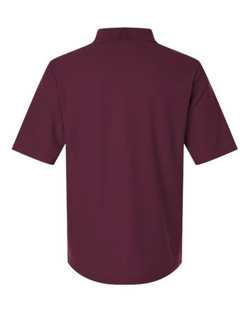 Photo of Men's Resolve CVC Performance Pique Polo - CORE365 - Burgundy - view 2