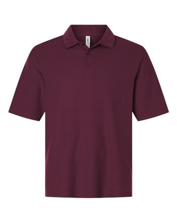 Photo of Men's Resolve CVC Performance Pique Polo - CORE365 - Burgundy - view 3