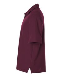 Photo of Men's Resolve CVC Performance Pique Polo - CORE365 - Burgundy - view 1