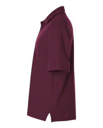 Photo of Men's Resolve CVC Performance Pique Polo - CORE365 - Burgundy - view 1