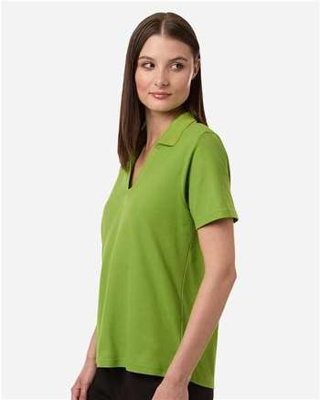 Photo of Women's Resolve CVC Performance Pique Polo - CORE365 - Acid Green - view 5