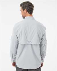Photo of Men's PFG Bahama™ II Long Sleeve Shirt - Columbia - Cool Grey - view 4